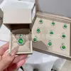 Colgante bañado en plata al por mayor con calcedonia blanco hielo en forma de huevo de paloma, popular accesorio de collar con gema de ágata verde jadeíta