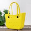 Popular Bolso de Luna Creciente de Eva, Bolso de Playa Perforado, Bolsa Impermeable y Resistente al Desgaste para Guardarcosas de Natación, Bolso de Mano Tipo Tote, Bolso Cruzado