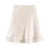 Saia Midi Elegante Feminina de Chiffon e Cetim Nebuloso com Camada Dupla, Estilo Europeu e Americano Transfronteiriço, Nova Moda 2026 para Atacado