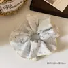 Scrunchie Estampado Floral Novo Verão Fresco Elástico Floral Coque Rabo de Cavalo Corda de Cabelo Acessório de Cabelo Acessório de Cabeça