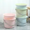 Venta Directa de Fábrica Cubo de Agua de Plástico con Asa, Cubo Grande para Almacenamiento de Agua, Cubo para Lavandería, Cubo para Baño Doméstico, Cubo para Remojar los Pies, Disponible para Dropshipping