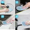 Esponja de Tela para Lavar Platos de Cocina No Daña Ollas y Sartenes, Estropajo de Limpieza de Doble Cara para el Hogar, Toallita Mágica Duradera