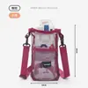 Alça para Bolsa de Copo de Água Capa de Copo Infantil Transversal ao Ar Livre Portátil Bolsa de Copo Bolsa de Malha para Garrafa de Bebida de Mão Capa Protetora Anti-Queda