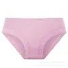 Fornecimento Exclusivo Transfronteiriço de Roupa Íntima Modal Europeia e Americana para Mulheres, Acabamento em Renda na Cintura Média, Pacote Combinado de Calcinhas de Modal