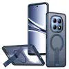 Adequado para Capa de Celular Redmi Note15Pro, Padrão Colmeia Dissipação de Calor Suporte Magnético Vertical, Capa Protetora Xiaomi 17Ultra