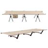 Cama Estilo Camping Alta y Baja Personalizada de Fábrica, Cama de Campamento para Exteriores, Cama de Almuerzo Fácil de Desmontar, Cama Plegable Estilo Camping de Aleación de Aluminio