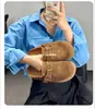 Mules Vintage de Couro Fosco com Bico Fechado para Mulheres, Novo Modelo Outono 2026, Slip-on com Fivela