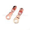 En stock, n.° 5, cabezal de tirador de nailon para caramelos, con cremallera de hardware para equipaje con galvanoplastia multicolor