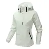 Chaqueta Cortavientos e Impermeable para Exteriores de Primavera y Otoño, Chaqueta de Montañismo Transpirable de una Sola Capa, Delgada, Moderna y Holgada, Chaqueta Casual