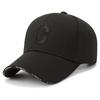 Gorra con visera estilo coreano para mujer, primavera y otoño, versátil, con aspecto de cara pequeña, bordada, informal, gorra de béisbol de tela con forma de piña con letra R, de moda