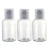 Fornecimento de garrafas plásticas ecológicas, frascos de tônico de 50ml, frascos cosméticos, garrafas PET