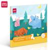 Papel de Manualidades de Colores Deli para Niños A4 Grueso para Manualidades DIY de Escuela Primaria y Jardín de Infancia, Origami y Manualidades de Corte de Papel Papelería al por Mayor