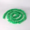 Decoración Navideña Tiras Planas de Plumas de Pavo Bolas de Plumas de Pavo Material de Decoración de Maquillaje Tiras de Plumas Al Por Mayor