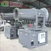 Máquina Canhão de Névoa Supressora de Poeira de Grau Industrial, Equipamento Móvel de Redução de Poeira para Cimenteiras, Modelo Zhongjing Zj30-Zj100
