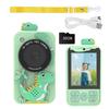 Cámara para niños transfronteriza de alta definición con doble cámara, mini cámara de teléfono móvil, caricatura de unicornio, educativa para fotos, digital con doble cámara