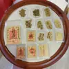 Pegatinas de Foil Dorado con el Mismo Diseño que Shuibeike, Oro Puro 999, Pegatinas de Teléfono Móvil de la Fortuna, Dios de la Fortuna, Regalos Pequeños al por Mayor