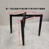 Patas de soporte cuatro patas taburete universal pata de taburete soporte inferior silla hierro forjado silla de comedor producto semiacabado marco de soporte de pata base otro