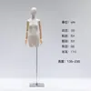 Mannequins estilo coreano suportes para vitrine de loja de roupas femininas de comprimento médio manequim de corpo inteiro para loja de roupas mesa humana manequim de loja de roupas