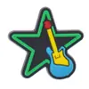 Venda Quente Desenho Animado Estrela Pvc Plano Decorativo Macio Aplique Acessórios de Cabelo Capa de Celular Estrela de Cinco Pontas DIY Acessórios de Joia