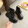 Dr. Infantil. Botas Martens 2026 Otoño Nuevo Estilo Botas Individuales para Niñas Pequeñas Estilo Británico Botas de Princesa para Niñas Botas Cortas para Bebés Niñas