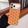 Adecuado para funda de teléfono iPhone 18 Pro Max, funda protectora magnética de cuero con patrón de pata de gallo de moda para Apple 17, protección anticaídas para 16