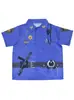 Novos Uniformes de Doutor Infantil, Uniformes de Policial, Uniformes de Bombeiro para Role-Playing Transfronteiriço, Tricô Estampado, Atacado de Exportação