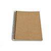 Cuaderno Papel Kraft Espiral Cuaderno Pequeño Cáscara Dura de PP Cuaderno de Liberación Bolsillo Pequeño con Solapa Cuaderno para Pantalones Cuaderno Publicitario Bloc de Dibujo