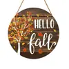 Nuevos Productos Transfronterizos en Otoño Son la Temporada de Cosecha Puertas y Ventanas de Madera 2D Colgantes de Pared Decoraciones de Escena Atmosférica