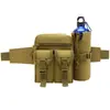 Bolsa de Cintura para Corrida ao Ar Livre Luya Tática Bolsa de Cintura para Garrafa de Água Funcional à Prova d'Água Bolsa para Celular Bolsa de Cintura para Montanhismo Ciclismo para Homens