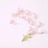 Cabeças de flores artificiais em forma de sino, flores de seda sem galhos, acessórios de arte floral feitos à mão, decorações de casamento, adereços de flores de lírio-do-vale simulados, atacado