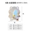 Espejo Suave Acrílico Panda Estrella Pegatinas de Pared para Espejo Habitación Infantil Baño Decoración de Lente Impermeable Autoadhesivo Espejo de Cuerpo Completo