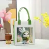Nueva Bolsa de Fieltro para Reunión Anual Ins Celebridad de Internet Bolsa Tote Dibujo Animado Bolso de Mano para Estudiante Publicidad Souvenir del Día 100 Lonchera