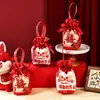Bolsas de dulces para bodas, bolsas de tela especiales de mano para bodas para guardar semillas de melón y cacahuates, bolsas de dulces de empaque para bodas, cajas de dulces para bodas