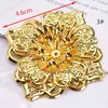 Materiales DIY Hecho a Mano Metal Corona de Fénix Hanfu Tocado de Disfraz Antiguo Accesorios para el Cabello de Estilo Antiguo Pieza de Flor Hueca Accesorios