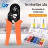 Alicate de crimpagem de terminais tipo tubo alicate de terminais isolados manuais alicate de crimpagem multiespecificação alicate multifuncional