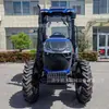 Eje trasero reforzado tractor 1204, cabina con aire acondicionado, tractor de cuatro ruedas de 120 caballos de fuerza para trabajos agrícolas pesados