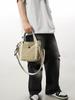 Bolso de Mano Casual de Nylon Transfronterizo 2025 Nuevo Versátil Simple Hombro Cruzado Bolso Cubo para Viajes Cotidianos