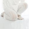 Leggings finos de malla de verano para niñas, medias blancas de algodón peinado para bebés, calcetines para niños