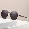 Nuevas Gafas de Sol Metálicas de Alta Gama para Hombre Verano Gafas de Sol Retro Transfronterizas para Hombre Gafas de Sol para Exteriores para Mujer Venta al por Mayor