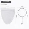 Saco de Chá Estilo Hong Kong Saco Filtrante para Chá com Leite Estilo Hong Kong Saco de Chá com Puxador de Anel de Aço Saco de Chá Saco Filtrante para Leite de Soja
