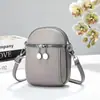 Bolsa de celular feminina com design de nicho requintado, bolsa de ombro moderna e estilosa, versátil e elegante, bolsa tiracolo de alta qualidade