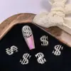 Ventas Directas de Fábrica Manicura de Monedas de Dólar Celebridad de Internet Joyería de Aleación Simple y Versátil para Atraer Riqueza y Buena Suerte Accesorios para Uñas Venta al por Mayor