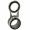 Nueva caña de mar caña de roca caña de ancla anillo guía de larga distancia anillo de alambre de acero inoxidable ojo guía caña de pescar modificada DIY anillo de alambre