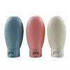 Botella de exprimidor rellenable de 30 ml Set de tocador de viaje Champú Gel de ducha Tapa abatible Personalizado de fábrica Cosméticos