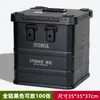 Caja de almacenamiento para discos de vinilo con marco de aluminio con cerradura Estante de almacenamiento para LPs Gabinete de discos de película antiguos para CDs Caja de almacenamiento de discos para DJ