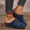 Pantuflas de Algodón con Cuña de Comercio Exterior para Mujer, Talla Grande, Nuevo Estilo Otoño e Invierno 2025, Suela Gruesa, Forradas de Felpa, Sin Cordones, Puntera Cerrada, Medias Zapatillas, Wish