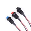 Interruptor de botón redondo DS-427/428 de 12MM con bloqueo sin bloqueo autoblocante con reseteo automático con cable de terminal XH2.54