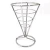 En Stock Vajilla Creativa Hierro Comida de Snack Mini Cesta para Freír Cesta para Freír Papas Fritas Plato de Snack Estilo Europeo Mayoreo