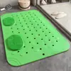 Alfombrilla Antideslizante para Baño, Alfombrilla Sencilla para Baño, Felpudo para Ducha de Baño, Alfombrilla de Masaje, Alfombrilla para Ducha de Baño