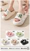 Pantuflas de Verano Eva para Mujer, Diseño de Conejo, Cómodas Pantuflas Casuales de Suela Gruesa, Uso para Hogar, Baño, Exterior, Pantuflas de Suela Blanda